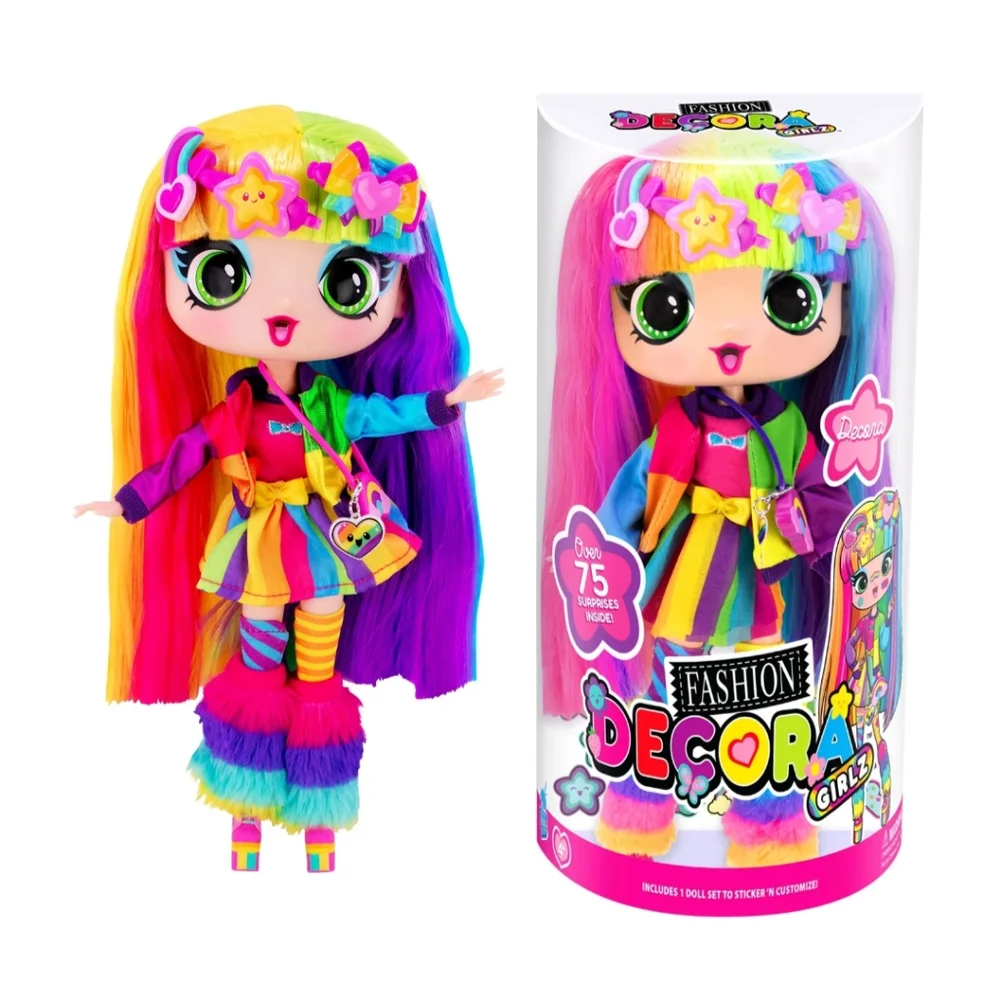 Decora Fashion Girlz 'Decora' Character 11-inch Poseable Doll🥰